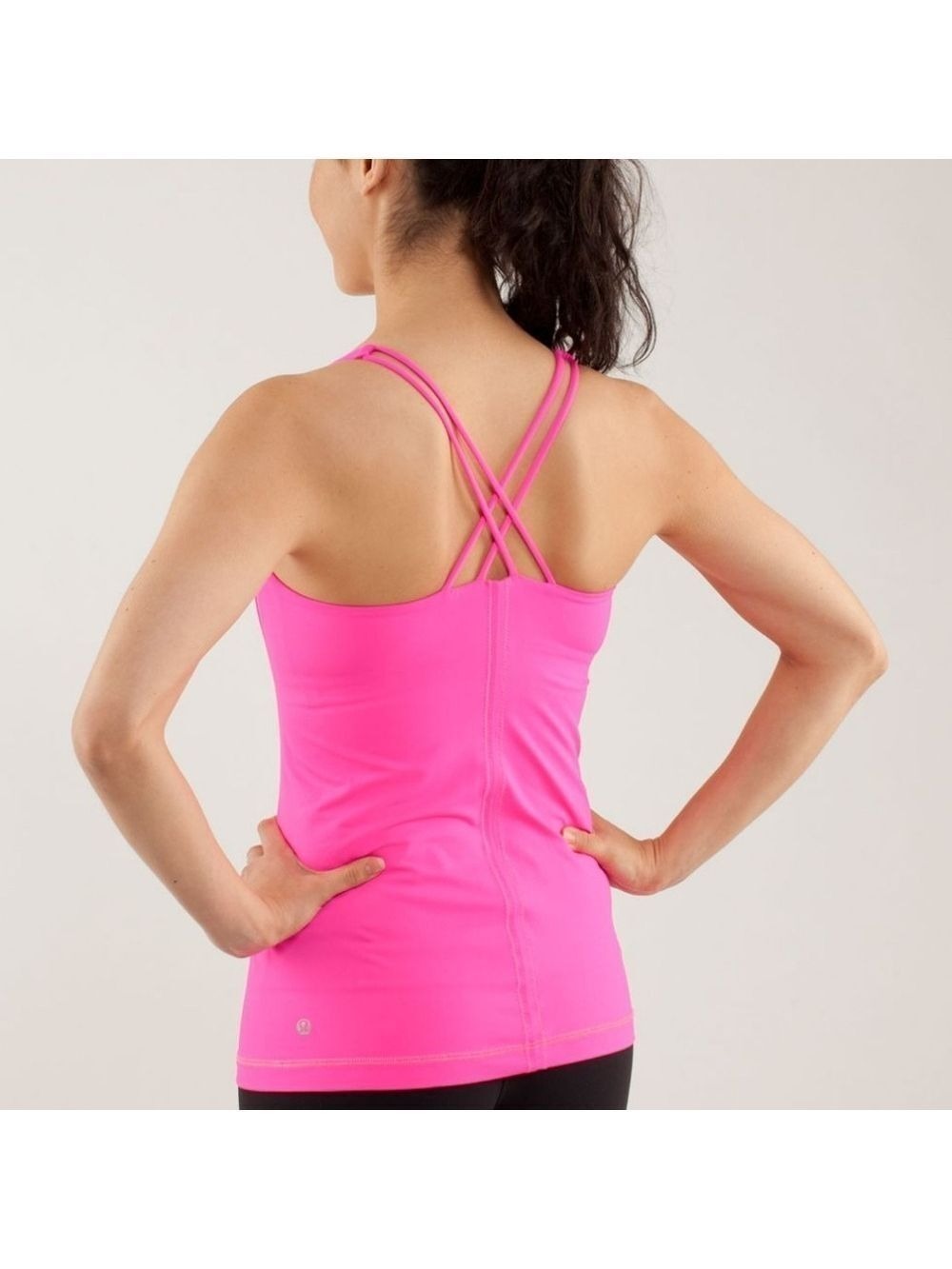 Lululemon Free To Be Tank Raspberry Glo Light Large